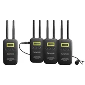 Kamery cyfrowe - akcesoria - Zestaw do bezprzewodowej transmisji dźwięku Saramonic VmicLink5 RX + TX + TX + TX - miniaturka - grafika 1