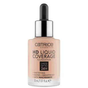 Catrice HD Liquid Coverage podkład w płynie 020 Rose Beige 30ml - Podkłady do twarzy - miniaturka - grafika 1