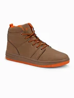 Sneakersy męskie - Buty męskie sneakersy - camel V5 T311 - miniaturka - grafika 1