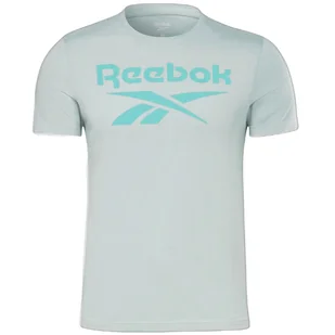 Reebok t-shirt męski klasyczny seledynowy HJ9966 3XL - Koszulki męskie - miniaturka - grafika 1