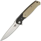 Scyzoryki - Bestech SWORDFISH D2, satyna, czarny i beżowy G10 BG03B - miniaturka - grafika 1