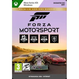 E-KOD Kod aktywacyjny Dodatek do gry Forza Motorsport Premium Add-ons Bundle - Kody i doładowania cyfrowe - miniaturka - grafika 1