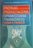 Biznes - Przykład przekształcenia sprawozdania finansowego 2001 / 2002 - miniaturka - grafika 1