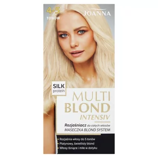 Joanna Multi Blond intensiv Rozjaśniacz do całych włosów 4-5 tonów - Farby do włosów i szampony koloryzujące - miniaturka - grafika 1
