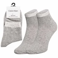 Skarpetki damskie - Calvin Klein Skarpety Skarpetki 1 Para Grey 701218782 003 37-41 - miniaturka - grafika 1