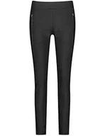 Spodnie damskie - GERRY WEBER Edition Damskie spodnie slim fit, czarne, 36 - miniaturka - grafika 1