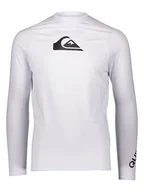 Kąpielówki męskie - Quiksilver Koszulka kąpielowa w kolorze białym - miniaturka - grafika 1