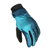 Rękawice motocyklowe - Rękawice Motocyklowe Macna Crew RTX Damskie Czarny/NiebieskiXXL - miniaturka - grafika 1