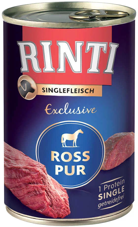 RINTI Singlefleisch, 6 x 400 g - Konina