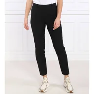Spodnie damskie - BOSS Wełniane spodnie Tilunah 10249090 01 | Regular Fit - miniaturka - grafika 1