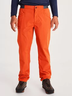 Spodnie sportowe męskie - Marmot Spodnie turystyczne "Rubidoux" w kolorze pomarańczowym - grafika 1