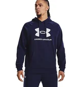 Bluzy męskie - Under Armour Męska bluza z kapturem Ua Rival z logo - miniaturka - grafika 1