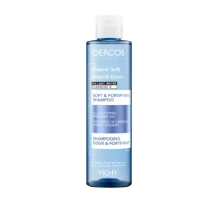 Vichy Dercos Mineral Soft łagodny szampon do włosów z ceramidami 200ml - Szampony do włosów - miniaturka - grafika 1