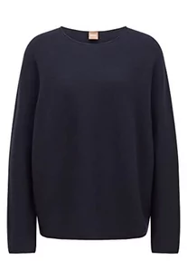 BOSS Damski sweter C_Falanda Sweater, niebieski (Open Blue), XL (DE) - Swetry damskie - miniaturka - grafika 1