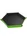 Gamegenic: Magnetic Dice Tray - Hexagonal - Black/Green