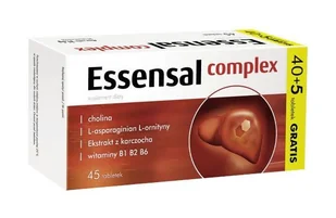 Essensal Complex, 45 tabletek - Układ pokarmowy - miniaturka - grafika 1