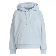 Bluzy damskie - adidas Damska bluza z kapturem z piórami, Trv Hd W, wielokolorowy (Matcie/Ciasho/Navblu), XL - miniaturka - grafika 1