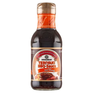 Kikkoman Sos teriyaki BBQ z miodem 250 ml - Majonezy i dressingi - miniaturka - grafika 1
