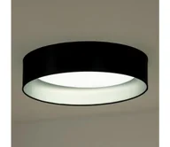 Lampy sufitowe - Duolla - LED Plafon ROLLER LED/24W/230V śr. 45 cm czarny/srebrny - miniaturka - grafika 1