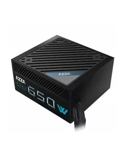 AZZA PSAZ-650B 650W, PC power supply (Kolor: CZARNY, 2x PCIe, 650 Watt) - Zasilacze komputerowe - miniaturka - grafika 1