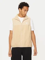 Kamizelki męskie - adidas Kamizelka adicolor 3-Stripes IZ2483 Beżowy Regular Fit - miniaturka - grafika 1
