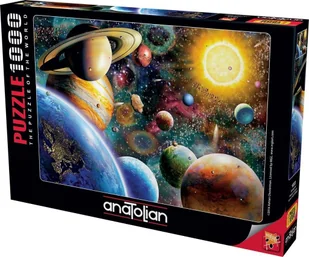 Perre Group Blokady Group 1033  planety w kosmosie  1000 elementów puzzle - Puzzle - miniaturka - grafika 1