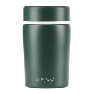 Vialli Design Fuori 0,5 L Ciemny Zielony Termos Obiadowy Ze Stali Nierdzewnej - Termosy - miniaturka - grafika 3
