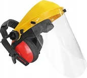 Akcesoria BHP - R.E.I.S OT-FORTPRO-VI - osłona twarzy z nausznikami, szybka poliwęglan, nauszniki, nagłowię, zespół zawiasowy. - miniaturka - grafika 1