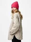 Czapki damskie - Pieces Czapka dzianinowa w kolorze różowym - miniaturka - grafika 1