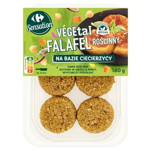 Carrefour Sensation Vegetal Falafel roślinny na bazie ciecierzycy 180 g - Zdrowa żywność - miniaturka - grafika 1