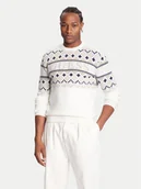 Swetry męskie - Guess Sweter M5BR61 Z4142 Écru Regular Fit - miniaturka - grafika 1