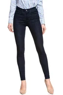 Spodnie damskie - Wrangler, Spodnie damskie, High Skinny Bruised Blue W27Hhv32M, rozmiar W25 L32 - miniaturka - grafika 1