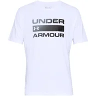 Koszulki męskie - Koszulka męska Under Armour TEAM ISSUE WORDMARK SS White L - miniaturka - grafika 1