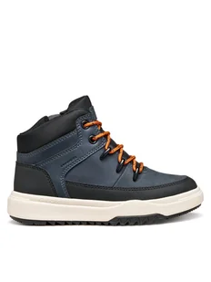 Geox Trzewiki J Bunshee B Abx J56FMA 0ME32 C4008 S Granatowy - Buty dla chłopców - miniaturka - grafika 1