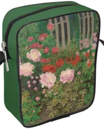 Torebki damskie - Listonoszka Kwitnące kwiaty na ogrodzeniu ogrodu Koloman Moser - miniaturka - grafika 1