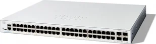 Switch Cisco Cisco Catalyst 1200-48T-4X - Switch - L3 - Smart - 48 x 10/100/1000Base-T + 4 x 10 Gigabit SFP+ - an Rack montierbar - Switche - miniaturka - grafika 1