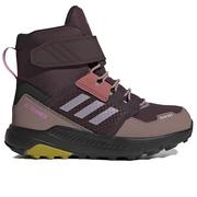 Buty trekkingowe damskie - Buty adidas Terrex Trailmaker High Cold.Rdy Hiking GZ1173 - fioletowe - miniaturka - grafika 1