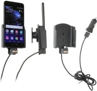 Uchwyty samochodowe do telefonów - Uchwyt do Huawei P10 z wbudowanym kablem USB oraz ładowarką samochodową - miniaturka - grafika 1