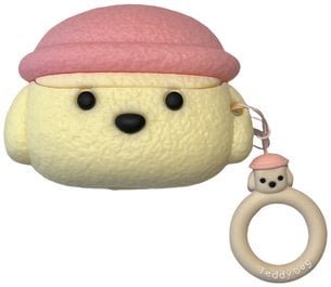 3D DOG PINK AIRPODS 3/4 standard