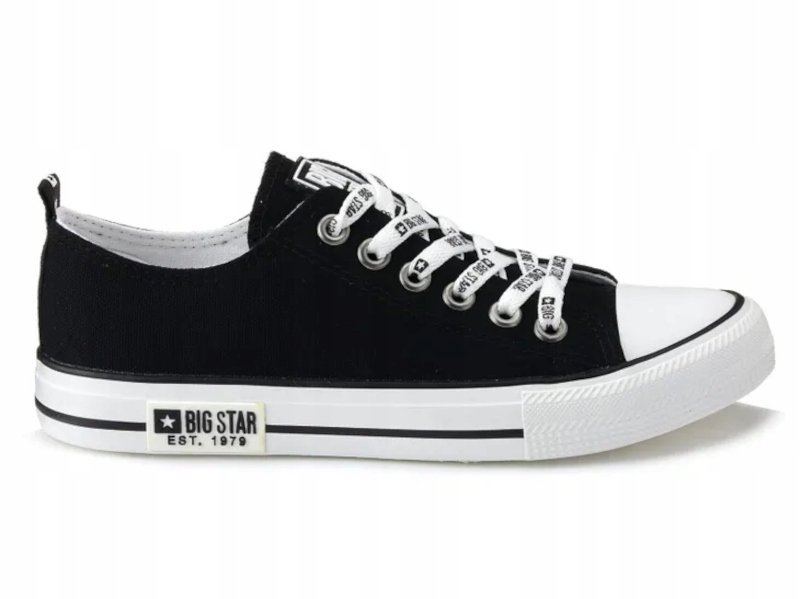 Buty Damskie Big Star Tenisówki Kk274102 Czarne 38