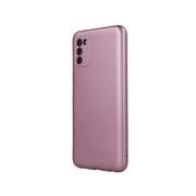 Etui i futerały do telefonów - TFO Nakładka Metallic do Samsung Galaxy A22 4G różowa - miniaturka - grafika 1