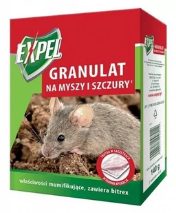 Expel Granulat na Myszy i Szczury trutka saszetki - Zwalczanie i odstraszanie szkodników - miniaturka - grafika 1