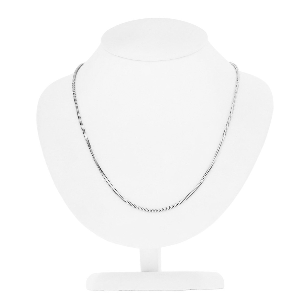 Srebrny łańcuszek pełny Snake 80 cm pr. 925