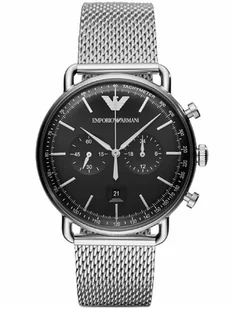 Zegarek Emporio Armani Aviator AR11104 - Zegarki męskie - miniaturka - grafika 3