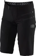 Spodenki rowerowe - 100% Szorty damskie 100% AIRMATIC Womens Shorts black roz. S NEW 2021 - miniaturka - grafika 1