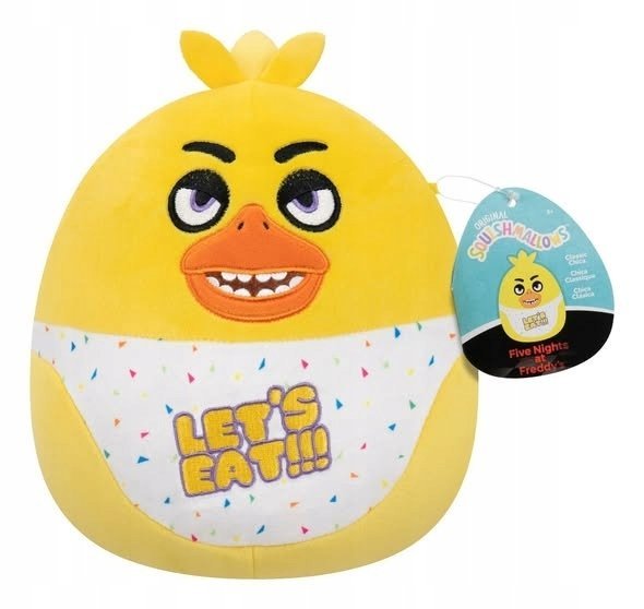 Squishmallows FIVE NIGHTS AT FREDDY'S maskotka CHICA 20 cm