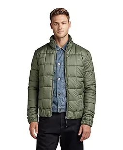 G-STAR RAW Męska kurtka Meefic Sqr Quilted JKT, Green (lt hunter B958-8165), M - Kurtki męskie - miniaturka - grafika 1