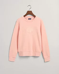 GANT Damska bluza Tonal Archive Shield Sweat Sweatshirt, Guava ORANGE, standardowa, Guava Orange, XL - Bluzy damskie - miniaturka - grafika 1