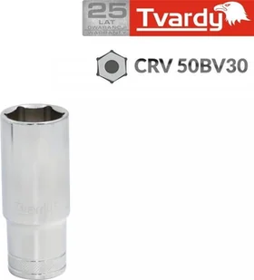 Geko NASADKA SZEŚCIOKĄTNA DŁUGA 1/2" 16 MM TVARDY10/50 T00144-16 GEKO - Klucze i nasadki - miniaturka - grafika 1