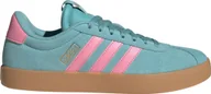 Trampki damskie - Adidas Buty damskie adidas VL Court 3.0 błękitne IH6518 40 2/3 - miniaturka - grafika 1
